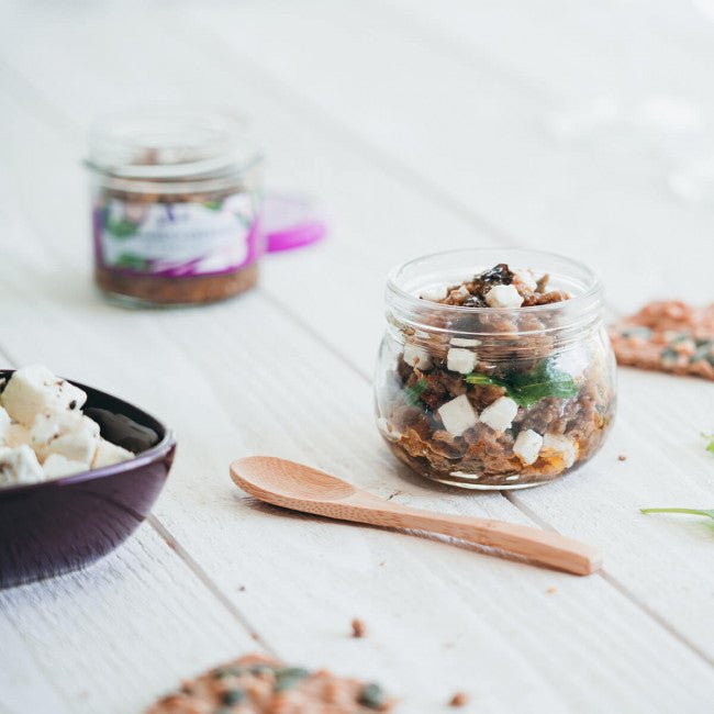 Concassé d’aubergines et cabillaud – La Belle - Îloise – 105 g – Produit français | Le Cornichon