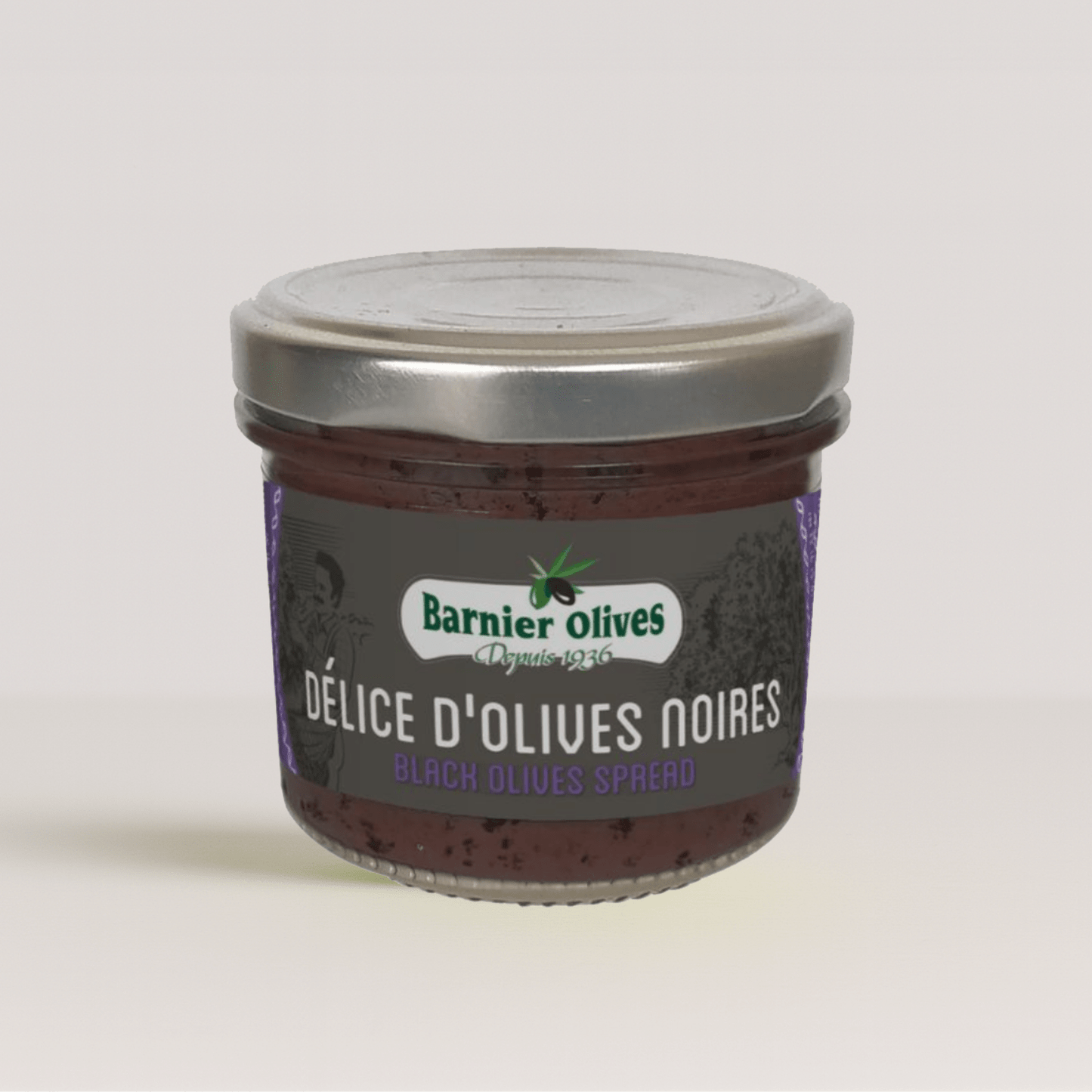 Délice d’olives noires – Barnier Olives – 100 g – Produit français | Le Cornichon