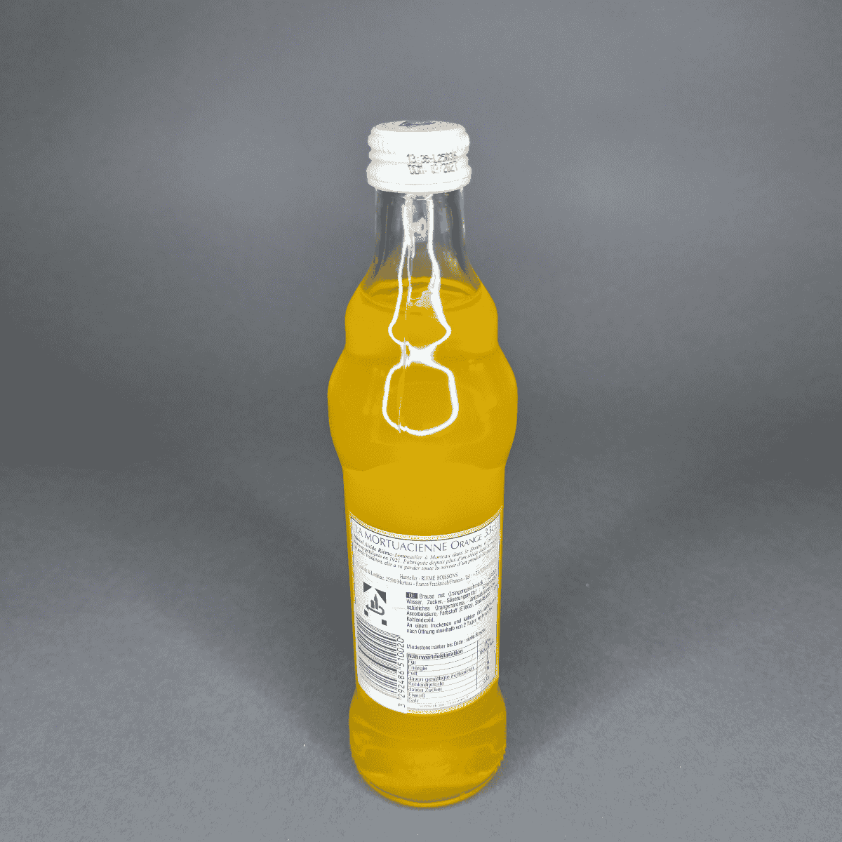 Limonade La Mortuacienne orange – Boisson artisanale 33 cl | Le Cornichon – Produit français | Le Cornichon