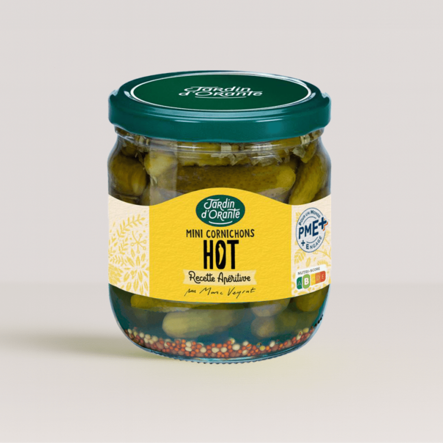Mini Cornichons Hot – Le Jardin d’Orante – 37 cl – Produit français | Le Cornichon