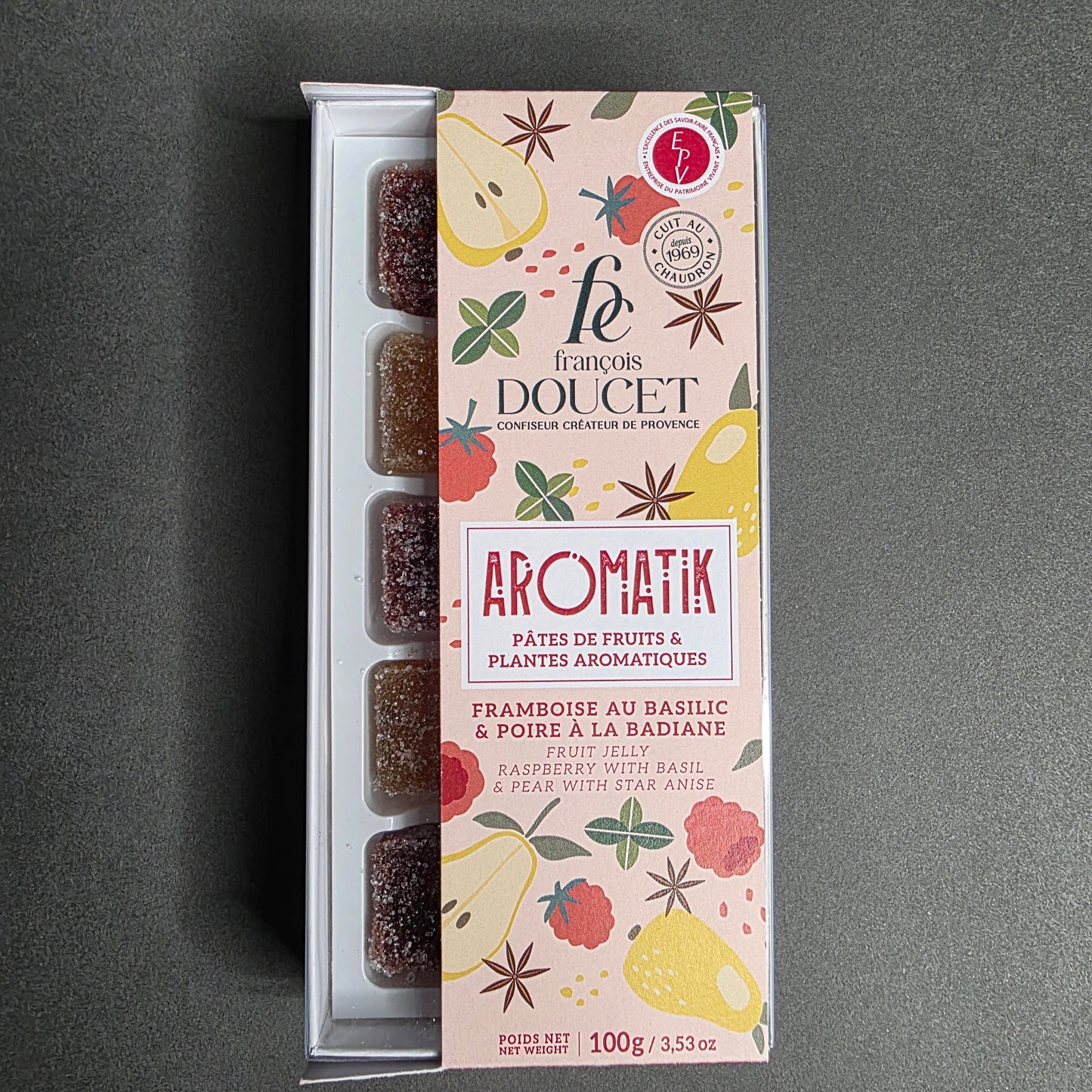 Pâtes de Fruits artisanales – 100 g | Le Cornichon – Produit français | Le Cornichon