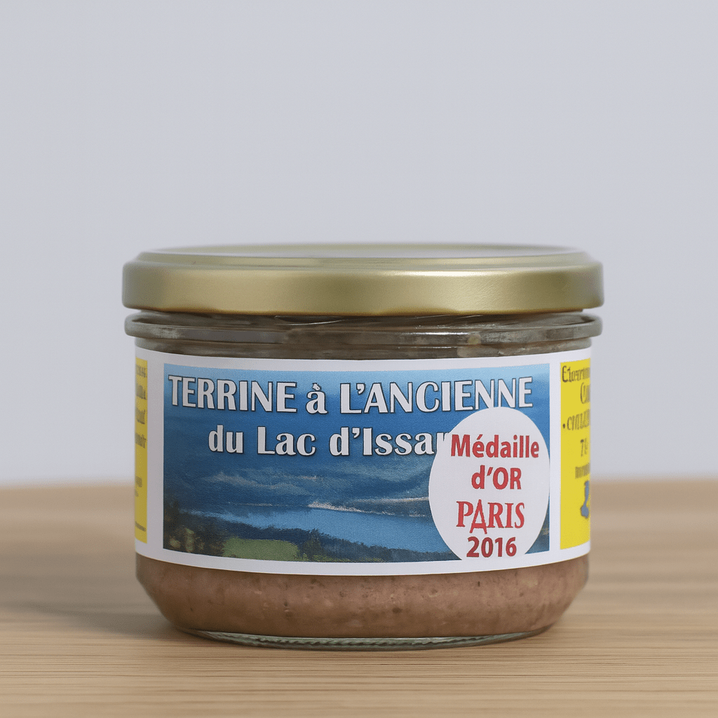 Terrine à l’ancienne – Charcuterie Lafont – 180 g 🏅 Médaillée d’Or – Produit français | Le Cornichon