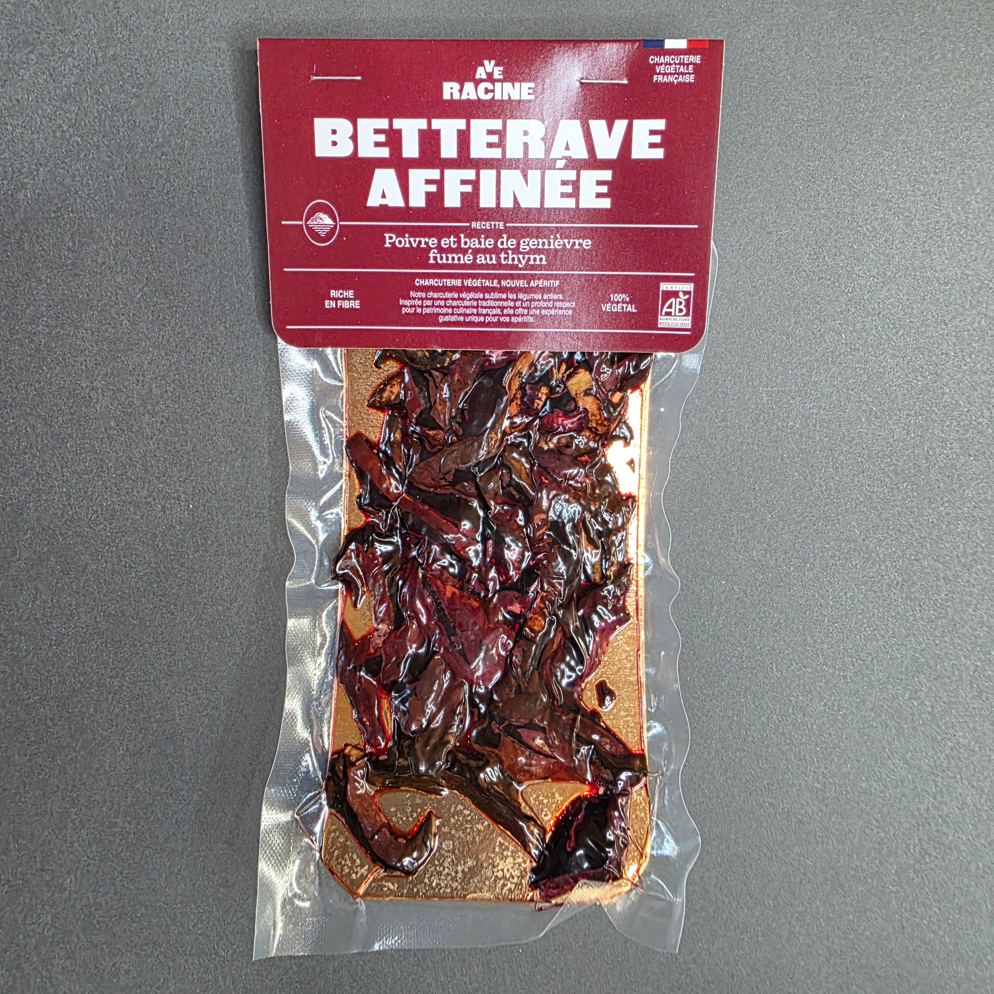 Betterave affinée bio au poivre & à la baie de genièvre - Ave Racine | Le Cornichon – Produit français | Le Cornichon