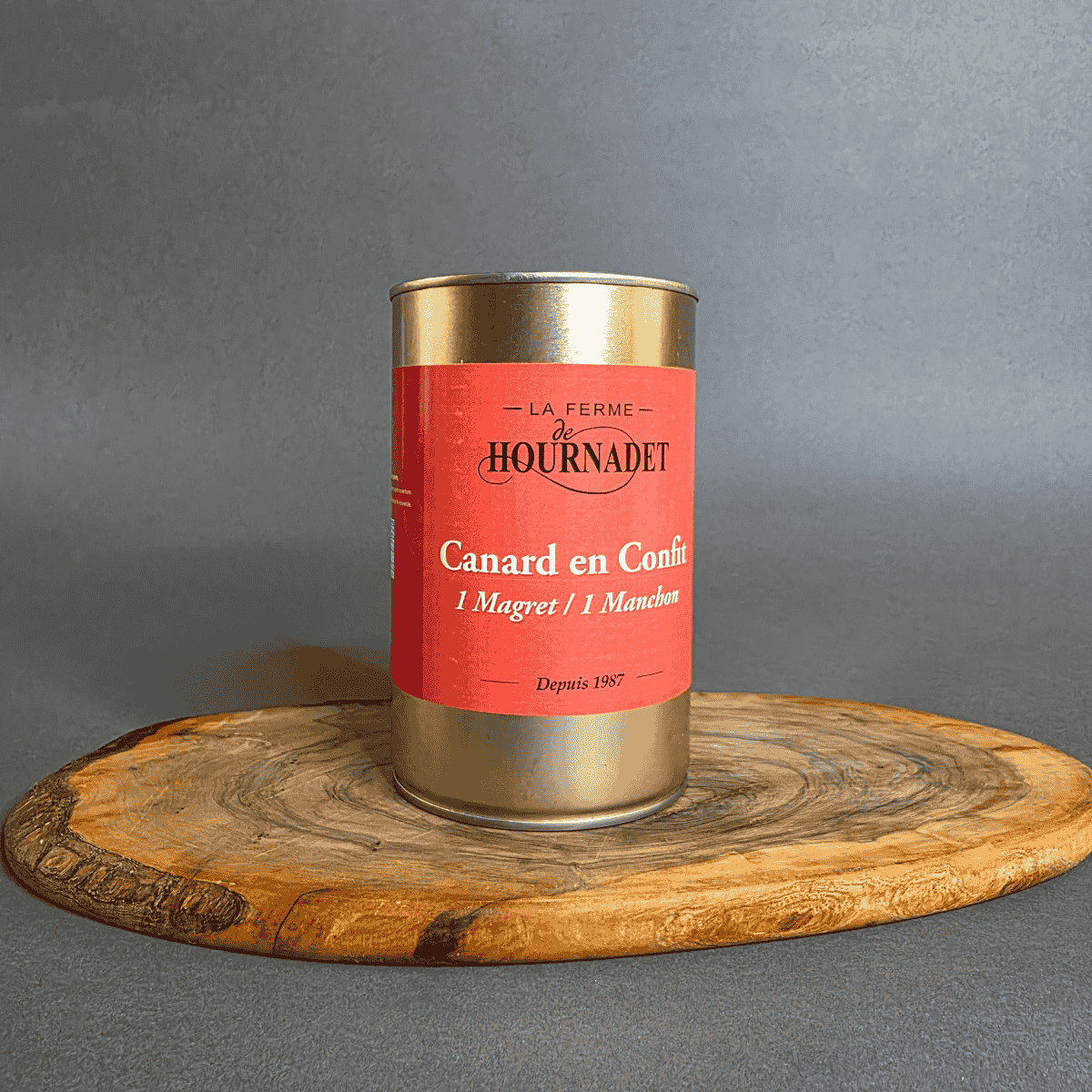 Boîte devant - Magret avec os confit (800 g) - La Ferme d'Hournadet | Le Cornichon – Produit français | Le Cornichon