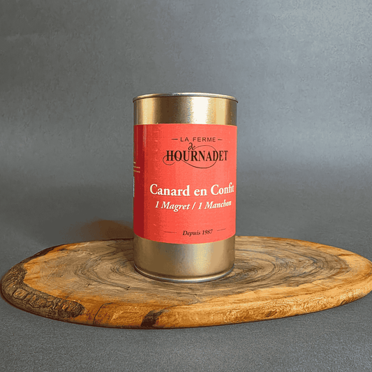 Boîte devant - Magret avec os confit (800 g) - La Ferme d'Hournadet | Le Cornichon – Produit français | Le Cornichon