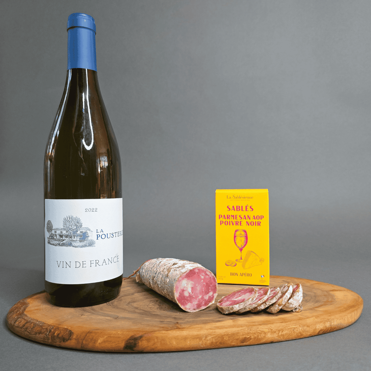 Box apéro français – Accord Blanc & Noisettes | Le Cornichon – Produit français | Le Cornichon