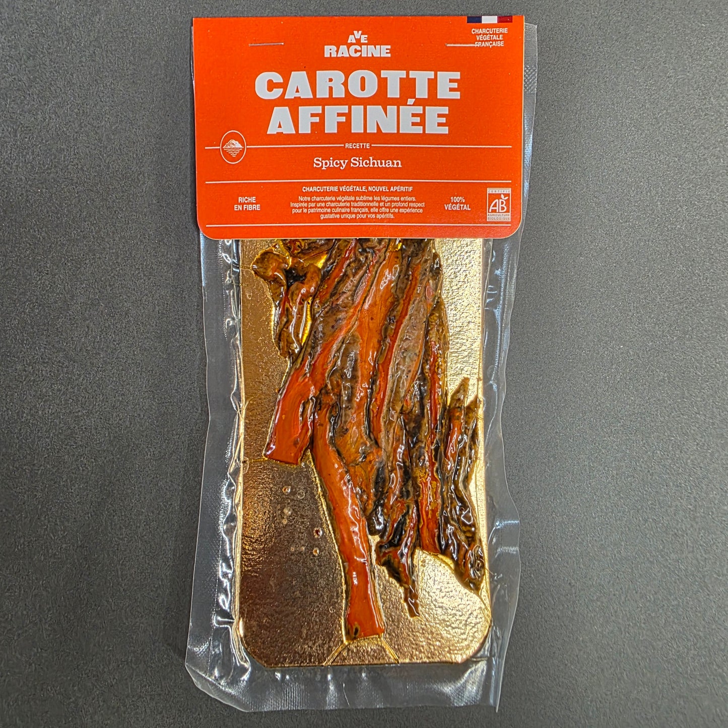 Carotte affinée bio Spicy Sichuan - Ave Racine | Le Cornichon – Produit français | Le Cornichon