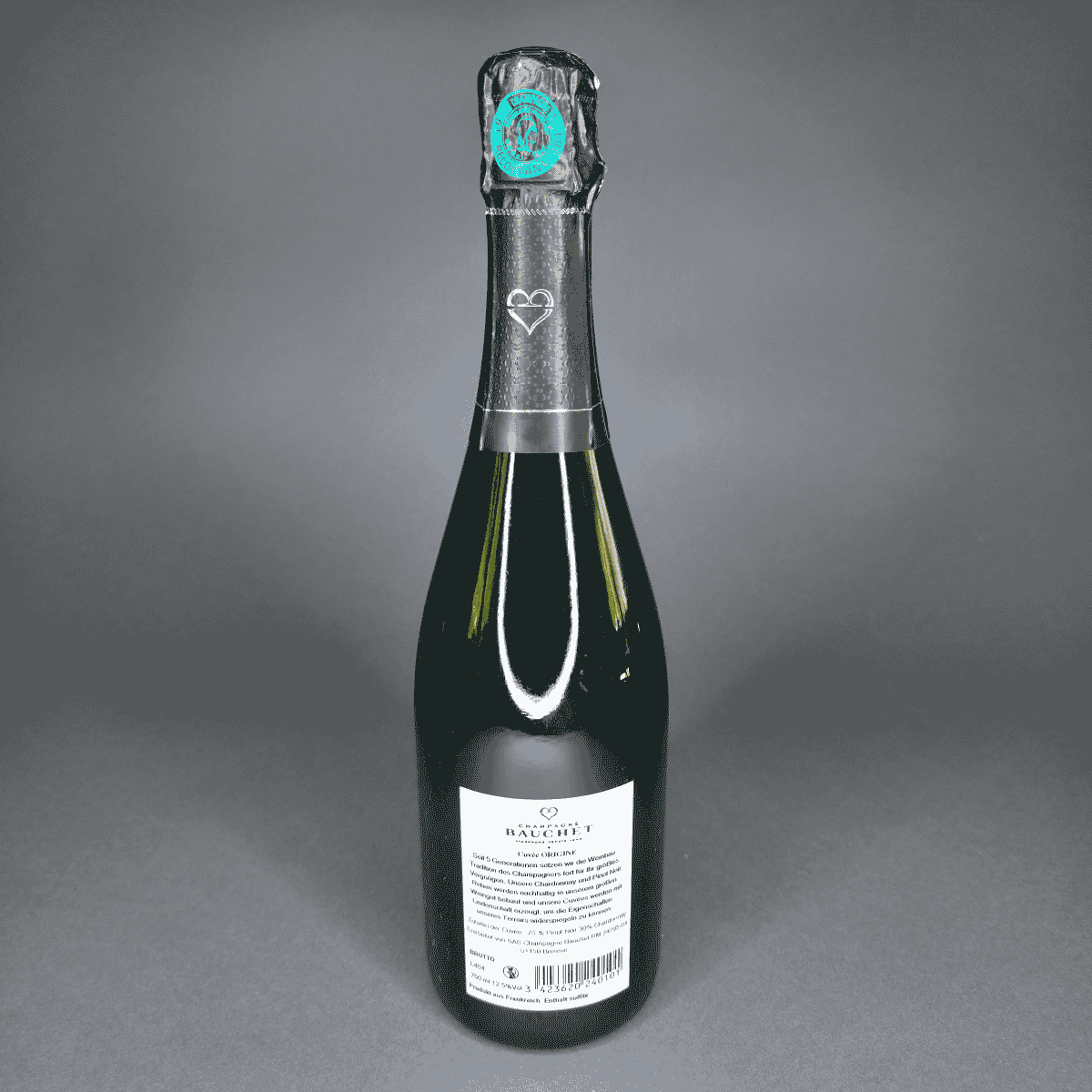 Champagne Domaine Bauchet Cuvée Origine – Brut 75 cl | Le Cornichon – Produit français | Le Cornichon