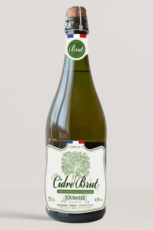 Cidrerie Fournier – Cidre Brut – 75 cl – Produit français | Le Cornichon