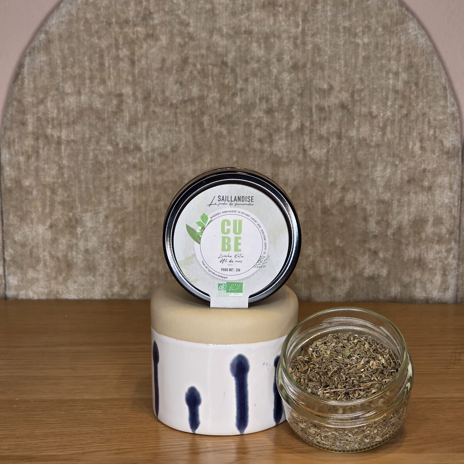 Condiment bio aux herbes du Vercors – Alternative au bouillon cube | Le Cornichon – Produit français | Le Cornichon