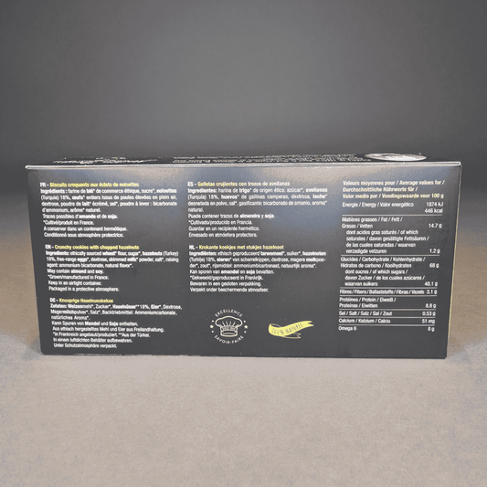 Croquants aux noisettes – Maison Bruyère, biscuit artisanal 100 g – Produit français | Le Cornichon