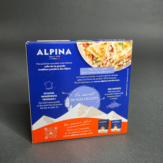 Crozets au sarrasin – pâtes savoyardes artisanales – Alpina Savoie | Le Cornichon – Produit français | Le Cornichon