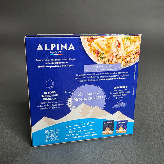 Crozets nature – pâtes de Savoie traditionnelles – Alpina Savoie | Le Cornichon – Produit français | Le Cornichon