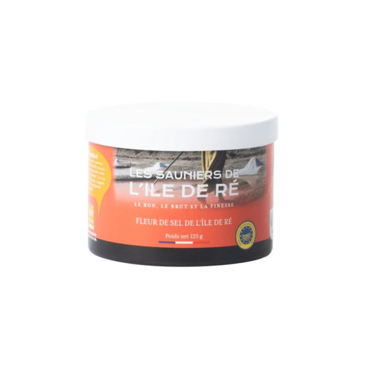 Fleur de sel – Pot carton – 125 g – Produit français | Le Cornichon
