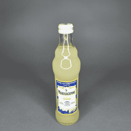 Limonade La Mortuacienne citron – Boisson artisanale 33 cl | Le Cornichon – Produit français | Le Cornichon