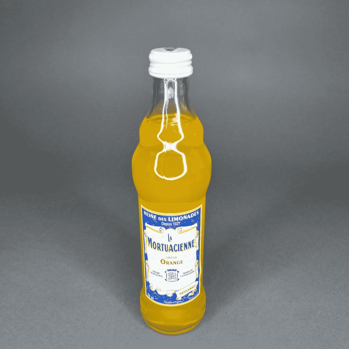 Limonade La Mortuacienne orange – Boisson artisanale 33 cl | Le Cornichon – Produit français | Le Cornichon