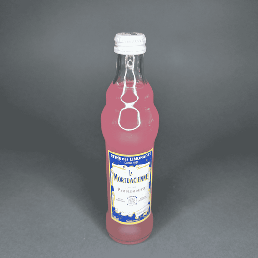 Limonade La Mortuacienne pamplemousse – Boisson artisanale 33 cl | Le Cornichon – Produit français | Le Cornichon