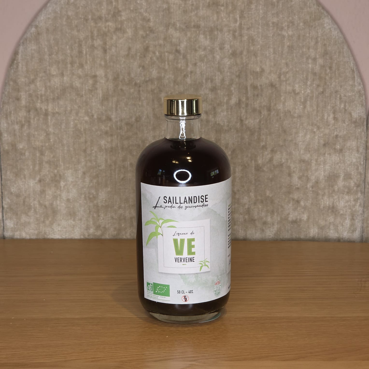 Liqueur de verveine bio du Vercors – Digestif artisanal 40 % | Le Cornichon – Produit français | Le Cornichon