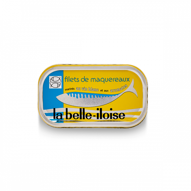 Maquereaux au vin blanc et aromates – La Belle - Îloise – 118 g – Produit français | Le Cornichon