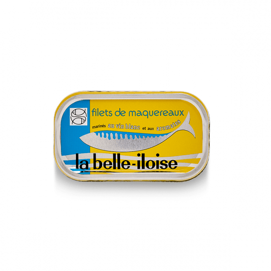 Maquereaux au vin blanc et aromates – La Belle - Îloise – 118 g – Produit français | Le Cornichon