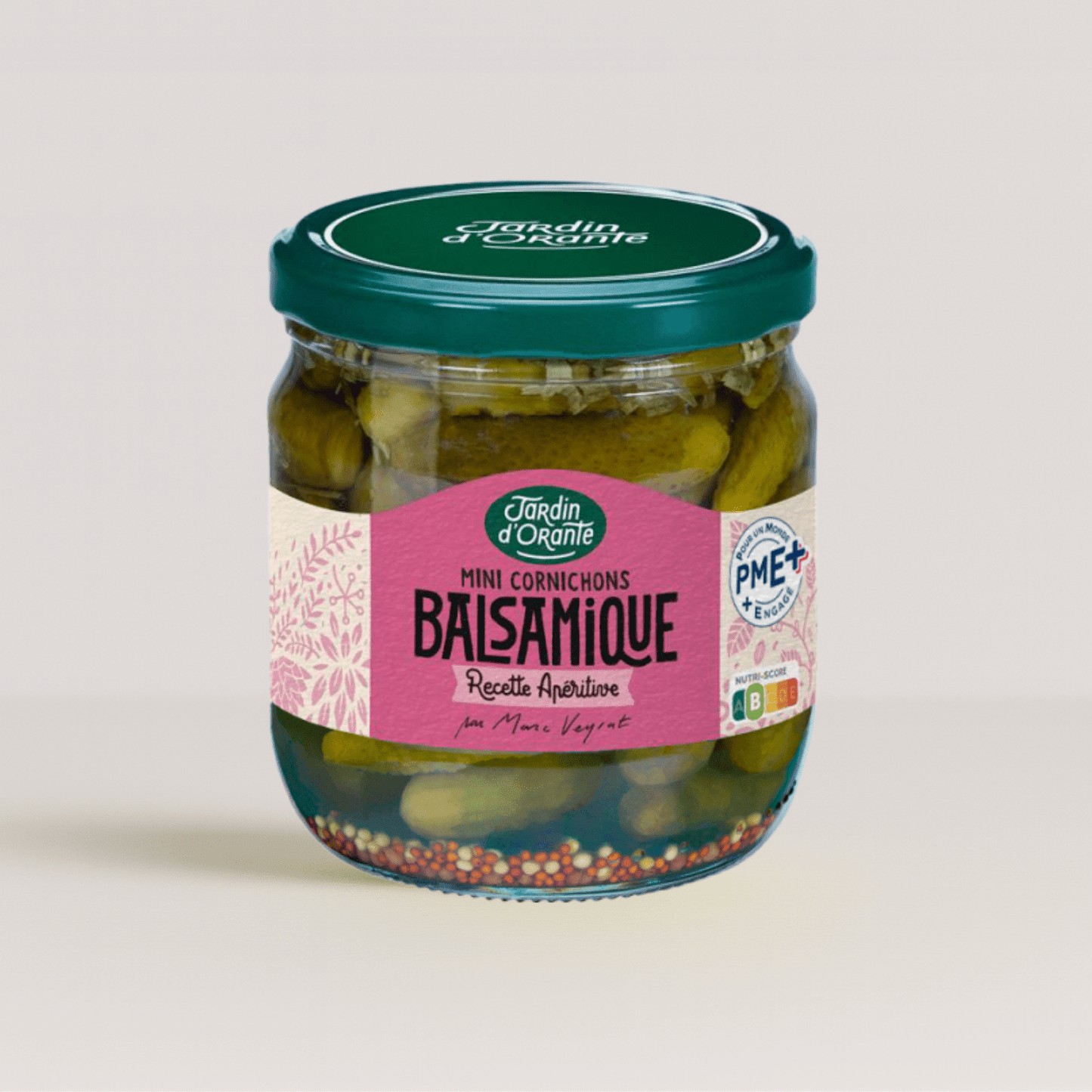 Mini Cornichons Balsamique – Le Jardin d’Orante – 37 cl – Produit français | Le Cornichon