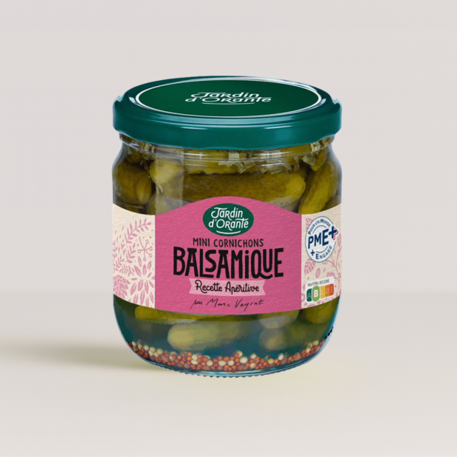 Mini Cornichons Balsamique – Le Jardin d’Orante – 37 cl – Produit français | Le Cornichon