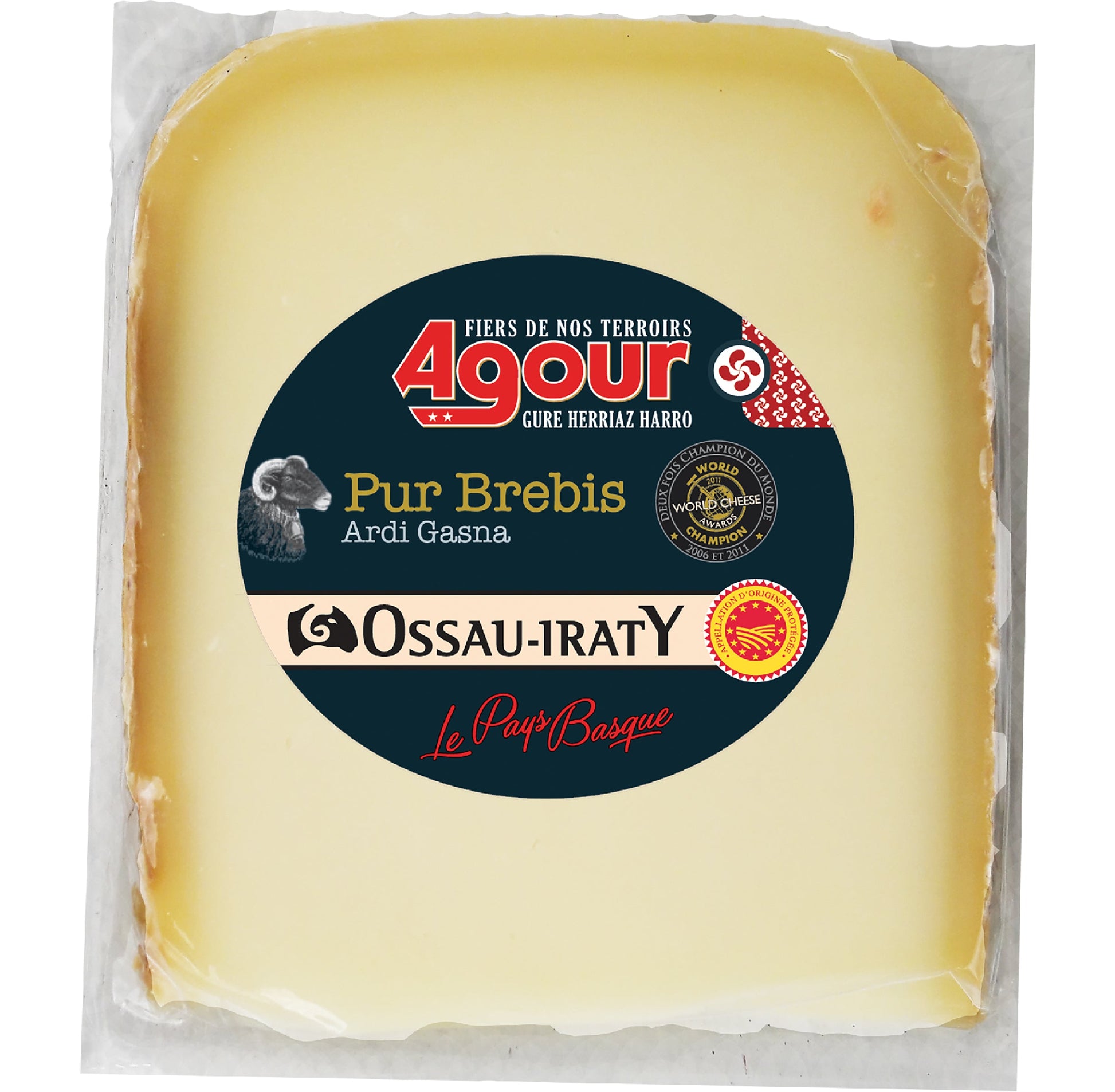 Ossau - Iraty AOP – Fromage de brebis – 200 g | Le Cornichon – Produit français | Le Cornichon
