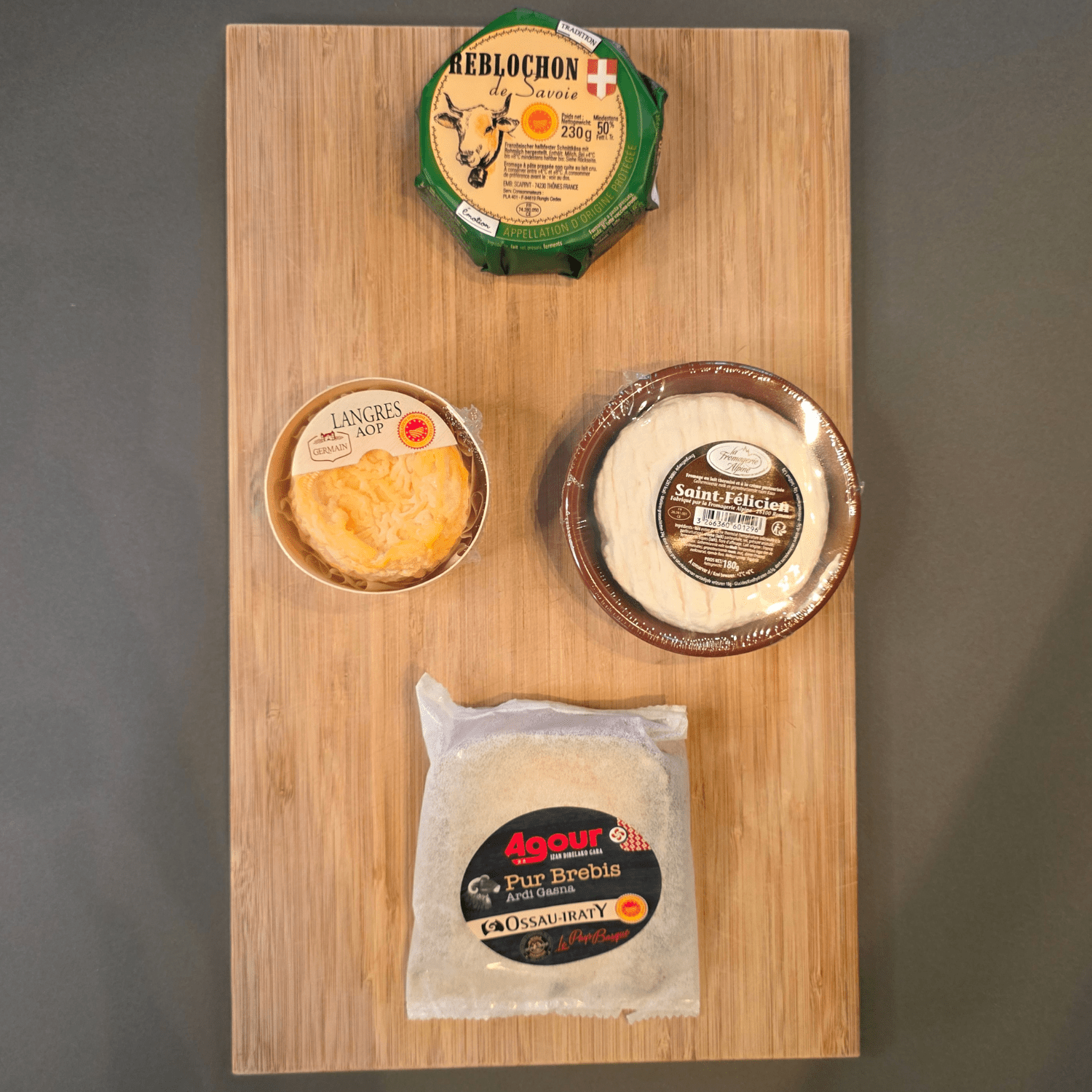 Pack Découverte Fromages – 4 Fromages – Produit français | Le Cornichon