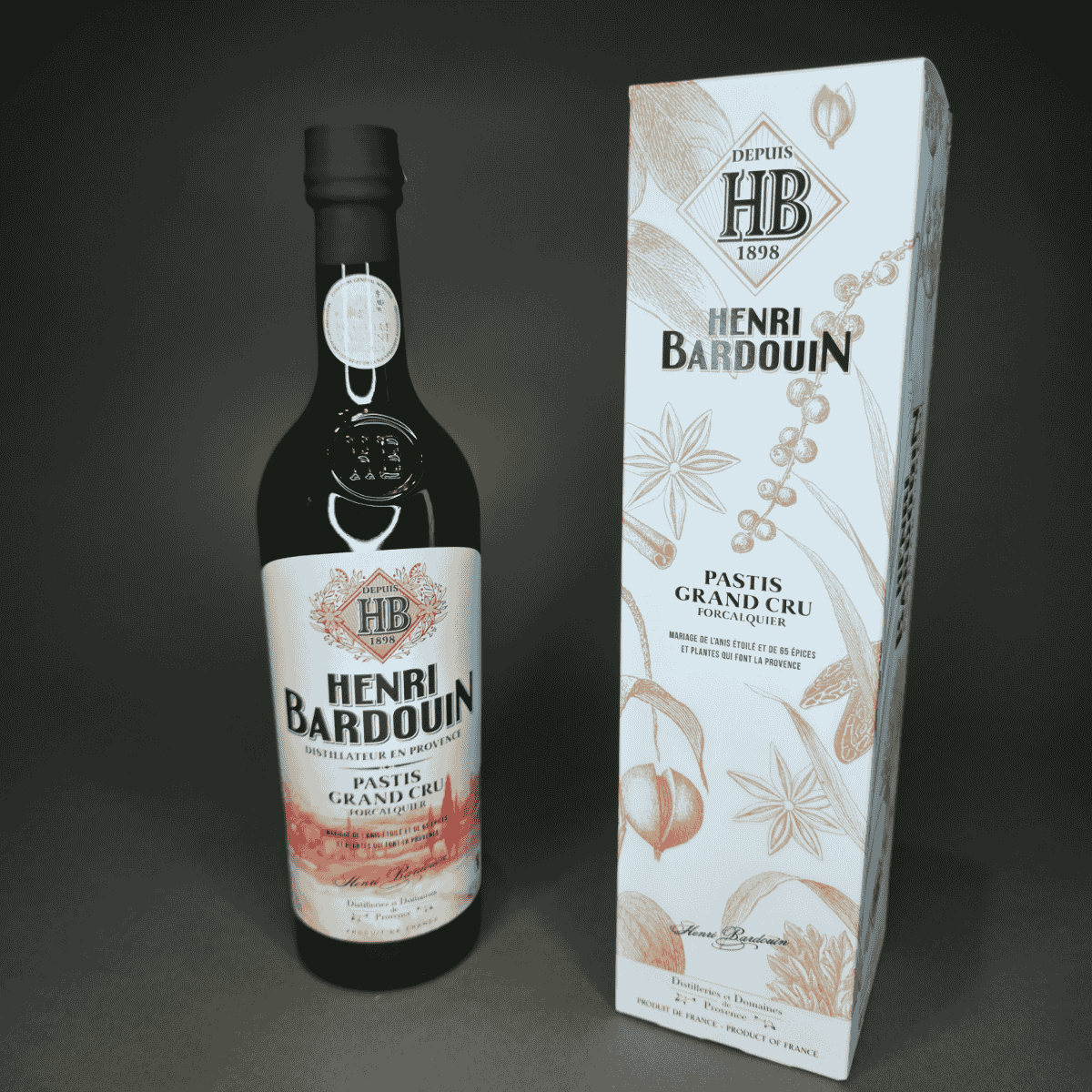 Pastis Henri Bardouin – Apéritif anisé français | Le Cornichon – Produit français | Le Cornichon