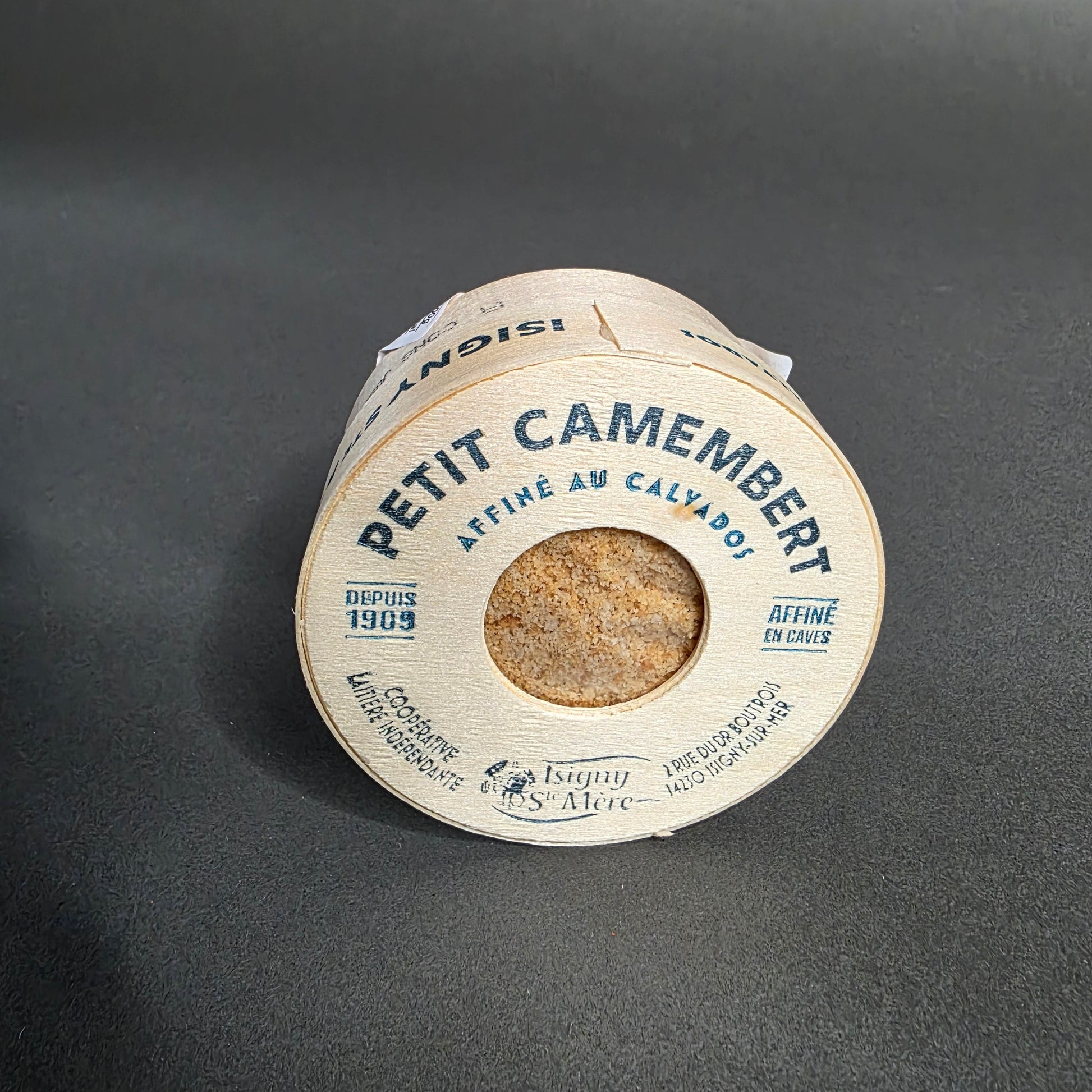 Petit Camembert affiné au Calvados – 150 g | Le Cornichon – Produit français | Le Cornichon