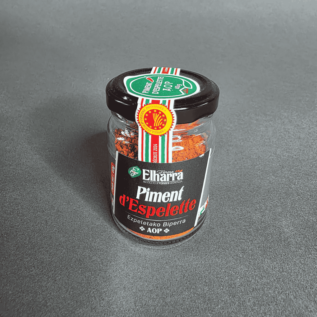 Piment d’Espelette AOP – Ferme Elharra, épice basque en poudre | Le Cornichon – Produit français | Le Cornichon
