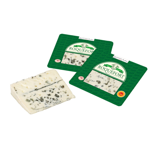 Roquefort AOP – Fromage bleu de brebis – 100 g | Le Cornichon – Produit français | Le Cornichon