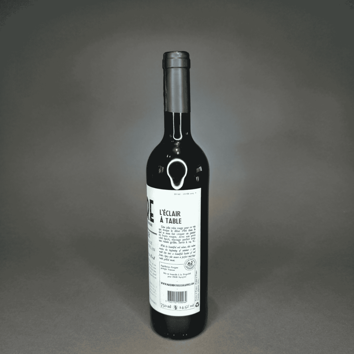 Ventoux AOP L’Éclair 2023 – Domaine Peyre | Le Cornichon – Produit français | Le Cornichon