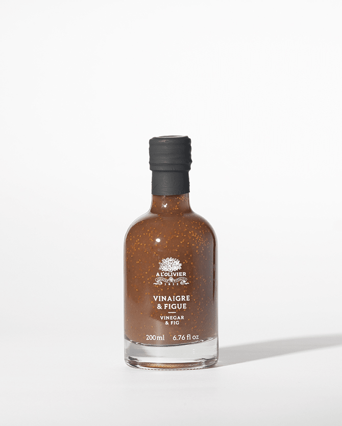 Vinaigre à la Pulpe de Figue – Maison A l'Olivier (200 ml) – Produit français | Le Cornichon