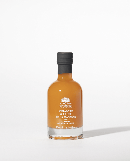 Vinaigre à la Pulpe de Fruit de la Passion – Maison A l'Olivier (200 ml) – Produit français | Le Cornichon